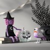 Knit Witch Character Sitabout Figurine - Hyde and EEK! Boutique™ Black/Purple - 2 of 3