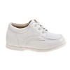 Josmo Boys/Girls Dress Shoes for Toddlers and - Oxford Style with Faux Leather, Lace-Up Closure, Perfect for Weddings, Church, School Uniform - 2 of 4