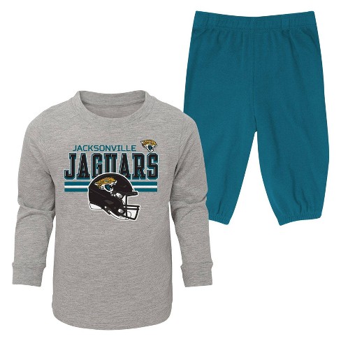 Nfl Jacksonville Jaguars Toddler Boys 2pk Long Sleeve T shirt And Pant Set Target