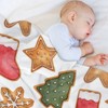 DSANE Gingerbread Man Christmas Holiday Cookies Christmas Throw Blanket Soft Fleece Christmas Blanket Cozy Flannel Throw for Couch Bed - 4 of 4