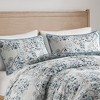 Gracie Mills Candice 3 Piece Floral Printed Cotton Comforter Set - 2 of 4