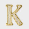 Patches Letters K - Universal Thread™ White - 2 of 2