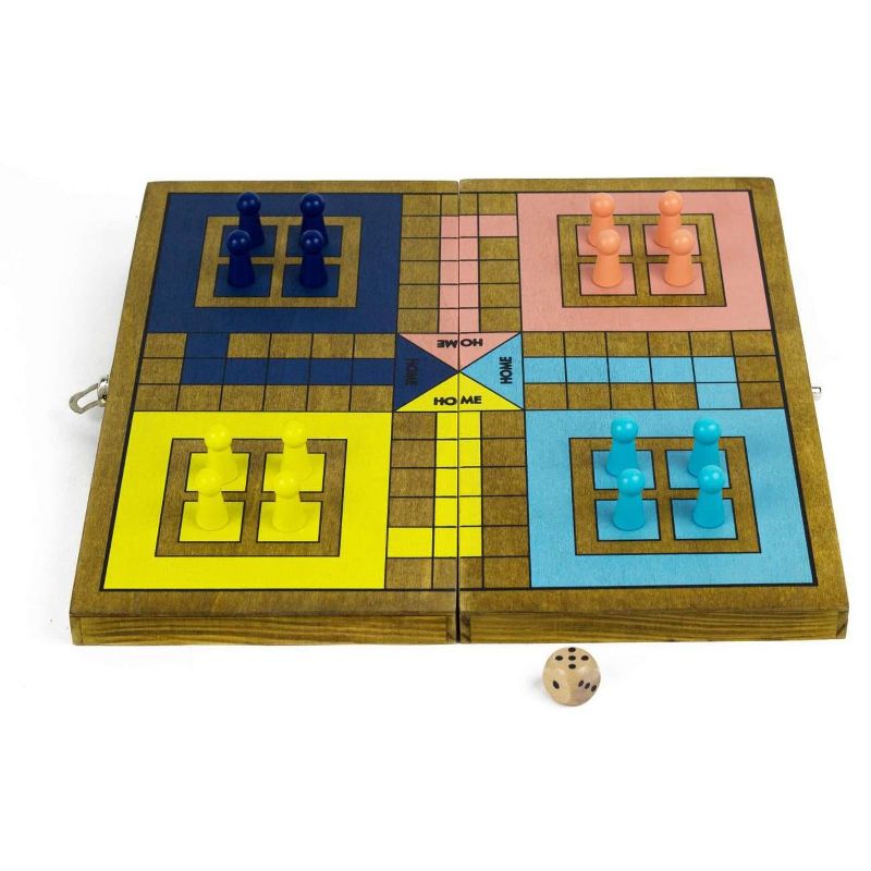 Professor Puzzle USA, Inc. Pachisi | Classic Wooden Family Board Game, 3 of 5