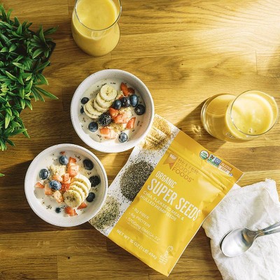Organic Super Seeds Blend with Chia, Flaxseed, and Hemp - 16oz