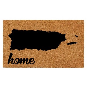 Calloway Mills 105492436 Puerto Rico Doormat 24 In. x 36 In. Natural/Black - 1 of 4