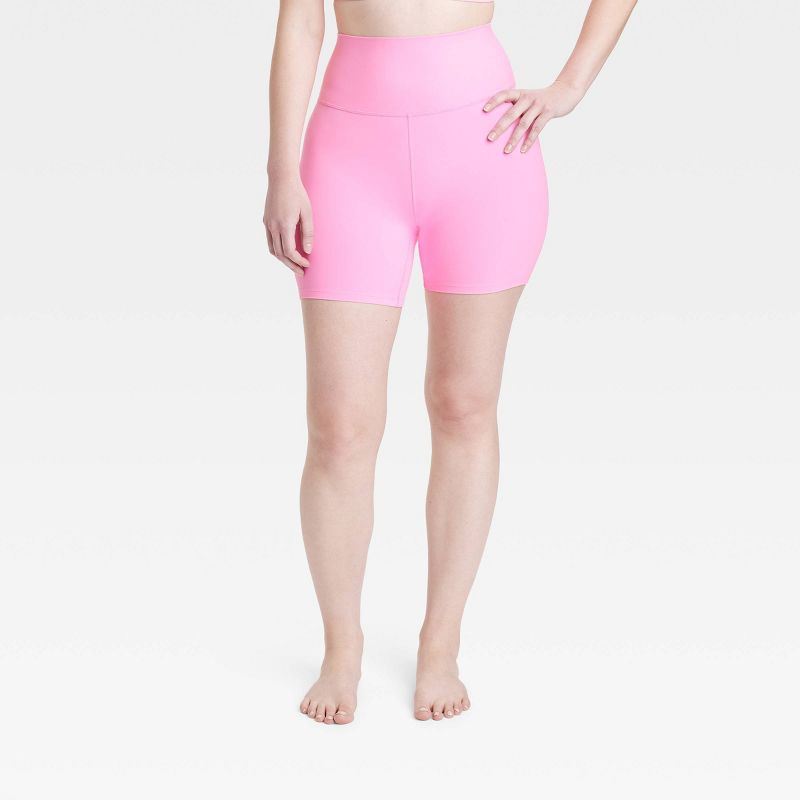 Women's Everyday Soft Ultra High-Rise Bike Shorts 6" - All In Motion™, 4 of 13