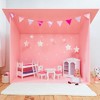 Olivia's Little World - Little Princess 18" Doll Furniture - Fancy Closet with 3 Hangers - 4 of 4