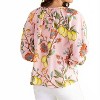 Women's Beatrice V Neck Top - Double A - 2 of 3
