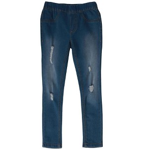 Just Love Girls Woven Denim Jegging - 1 of 2