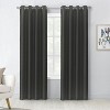 Thermaplus 100% Polyester Glacier Balance Temperature Solid Faux Silk Blackout Grommet Curtain Panel - 2 of 4