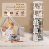 Racxily Rotating Bookshelf Tower 5 Tier, Spinning Bookcase, 360 BookShelf, Book Shelf Organizer for Bedroom, Living Room - 3 of 4