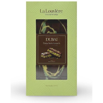La Louviere Dubai Milk Chocolate Luxury Bar