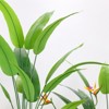 Bird of Paradise Artificial Plant,Artificial Bird of Paradise Plant with 2 Permanent Flower & 23 Realistic Leaves, Fake Tropical Palm Tree - 4 of 4