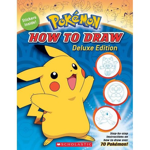 How To Draw Pokemon Deluxe Edition By Maria S Barbo Paperback Target