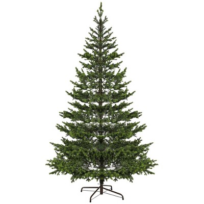 9ft Artificial Sparse Christmas Tree with Steel Stand and 4306 Tips for Home Office Holiday
