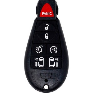 Car Keys Express Chrysler Dodge and Jeep Keyless Entry Remote Case CDRB-7RH0RE: Black, Radio Frequency, 1-Year Warranty - 1 of 4