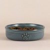 Mason Cash: Reactive Paw Pet Bowl - 5.1", 8.4oz, Blue Glaze, Dog Food-Water Dish - 3 of 4
