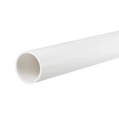 Unique Bargains PVC Water Plumb Crafts Cable Sleeve Rigid Round Pipe 14"