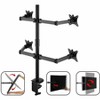 SIIG Articulating Quad Monitor Desk Mount - CE-MT0S12-S1 - 3 of 4