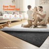 VEVOR - Slip-Resistant Rug Pad - Protective Cushioning Carpet Pad - 5' x 8' - 1/4"Thick - Dual Surface - Polyester Felt + Latex - Gray - 3 of 4