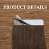 Jessie's Wig 16-26 Inch Tape In Hair Extensions 50g For Women Thin Hair Straight #4T27 Medium Brown With Dark Blonde 20 Pcs/Pack - 2 of 4