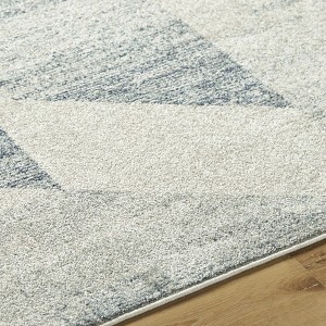Hauteloom Seana Blue Geometric Area Rug - 1 of 4