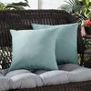 Kensington Garden 2pk 17"x17" Square Outdoor Throw Pillows - 2 of 4
