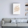 16" x 24" Becky Thorns 'Boho Nursery II' Unframed Wall Canvas - Trademark Fine Art: Modern Abstract Art for Office Decor - 3 of 4