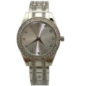 OLIVIA PRATT RHINESTONE SHINY BANGLE WATCH - 1 of 4