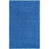 Unique Loom Solid Shag Solid Indoor Woven Area Rug - 2 of 4