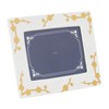 Traditional Stone and Porcelain Frame - Single Decorative Picture Frame, Versatile Accent for Classic Decor, Handcrafted Detailing for Timeless Appeal - 2 of 4