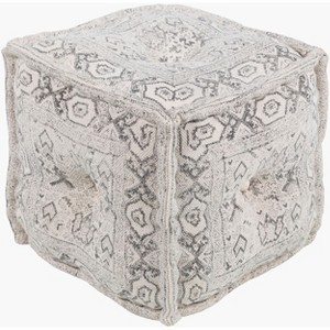 Mark & Day Kleinzell Traditional Pouf - 1 of 2
