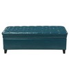 TUYOHW 50" Storage Bench,Tufted End of Bed Ottoman Bench with Lift Top,Ottoman for Living Room,Entryway - 2 of 4
