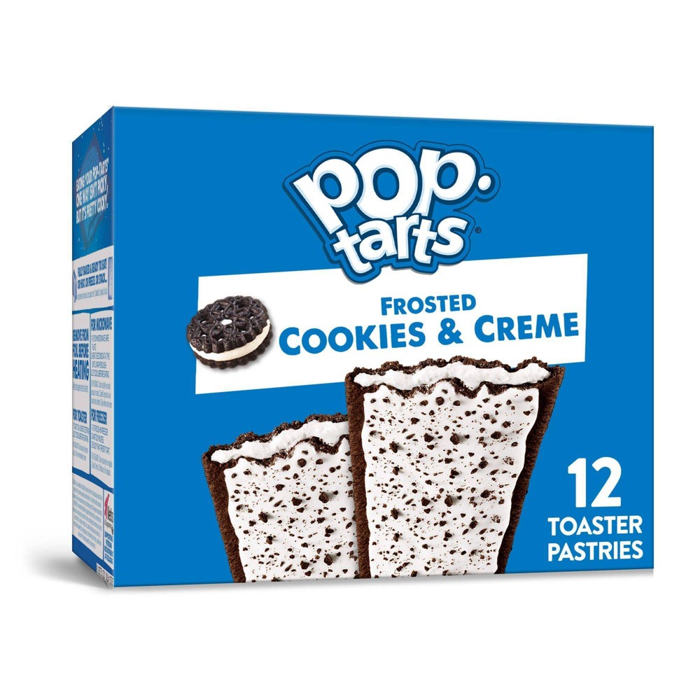 UPC 038000436727 product image for Kellogg'sPop-Tarts Frosted Cookies & Crème Pastries - 12ct/20.31oz | upcitemdb.com