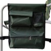 VisioGear Folding Chair, Padded Folding Outdoor Chair with Storage Pockets, Directors Chair for Camping, Green, 24.2"*18.9"*31.5" - 4 of 4