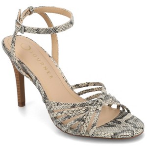 Journee Women's Vanita Medium and Wide Width Dress Sandals - 1 of 4