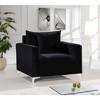 Meridian Furniture,Naomi Velvet Chair - 3 of 4