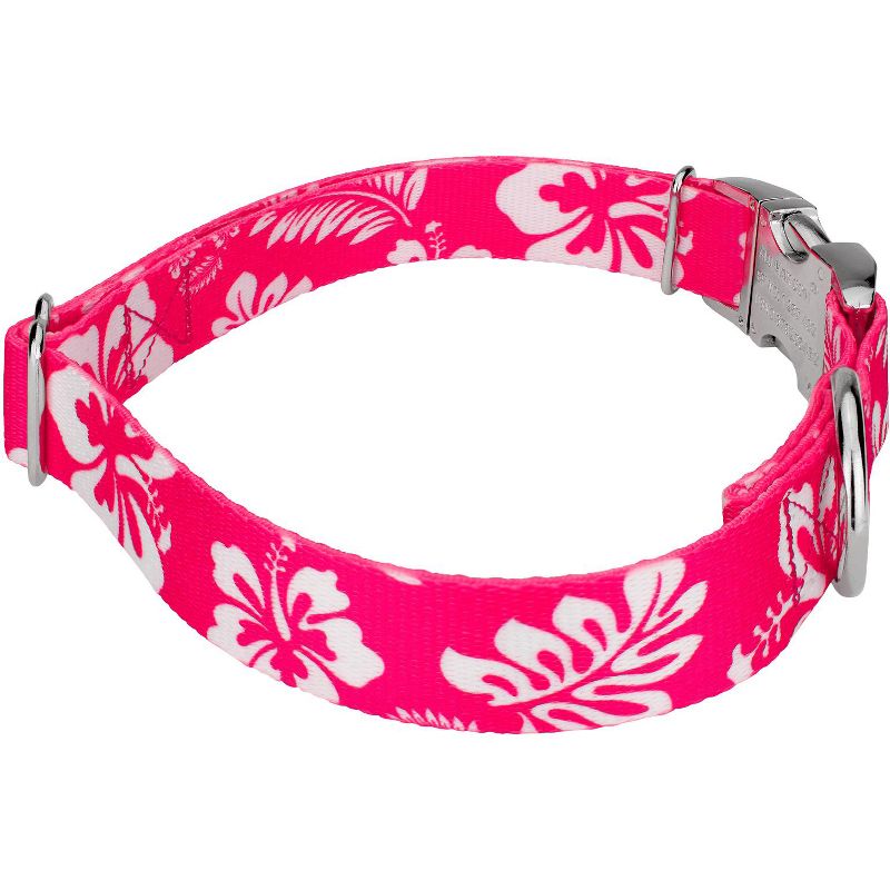 Country Brook Petz Premium Pink Hawaiian Dog Collar, 5 of 7