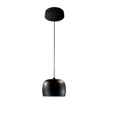 Matte Black Mini Aluminum LED Pendant Light