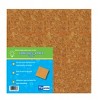 Flipside Products Cork Tiles, 6" x 6", Set of 4 - 3 of 4