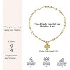 HTUTWOO Cross Necklace for Women Trendy 14K Gold Silver Statement Cross Pendant Charm Necklace Vintage Herringbone Choker Chain Jewelry Gift - 4 of 4