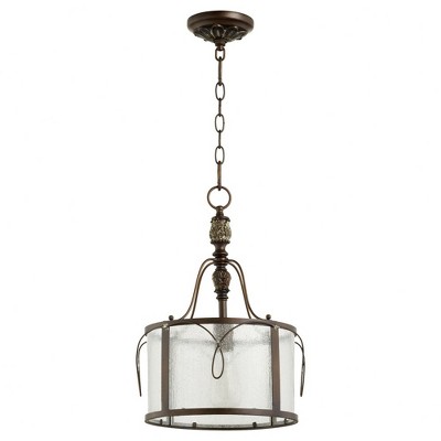 Quorum Lighting Salento 1-Light Pendant, Vintage Copper, 11.5W, 18H
