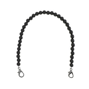 Unique Bargains Faux Pearl Handbag Strap Black 1 Pc - 1 of 4
