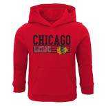 NHL Chicago Blackhawks Boys' Poly Core Hooded Sweatshirt