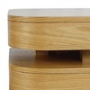 Jofran,Brix Mid-Century Modern Floating Sculpture Layered Square End Table - 3 of 4