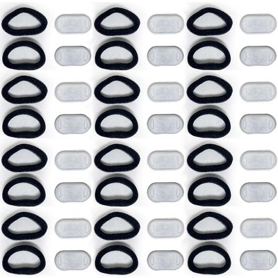 NISPIRA PLWF003 Stainless Steel Cat Water Fountain Activated Charcoal Water Filter Replacements with Spongies For Petlibro 67oz/2L 101oz/3L, 24 Pack