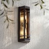John Timberland Catie 21" High Sand Bronze and Brass 2-Light Outdoor Wall Light - 2 of 4