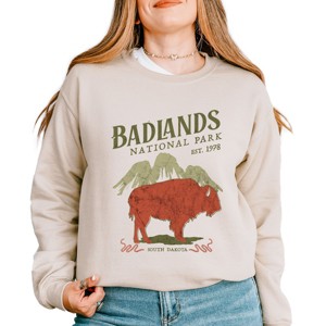 Simply Sage Market Badlands National Park Est. 1978 Sweatshirt - 1 of 4