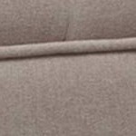 Sandy Beige Fabric/Espresso