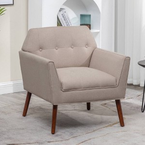 Breighton Home Take a Seat Andy Mid Century Modern Accent Lounge Armchair - 1 of 4